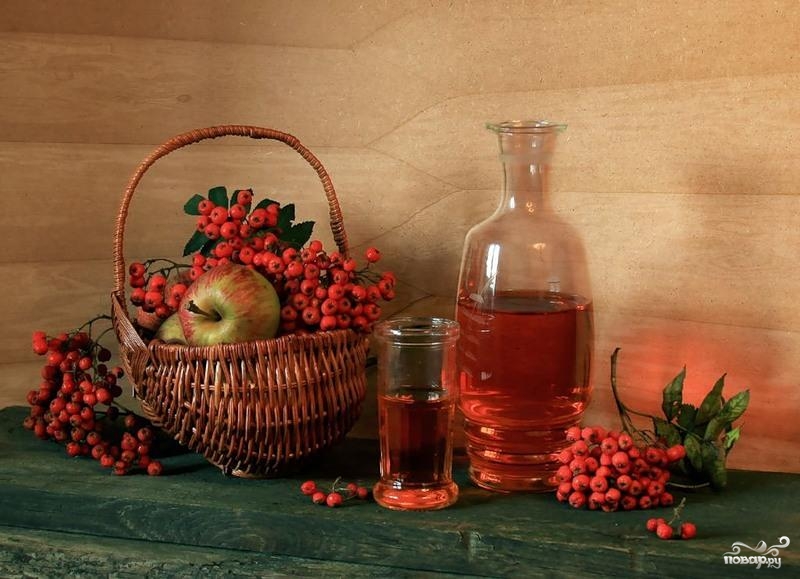 рецепт приготовления из красной рябины