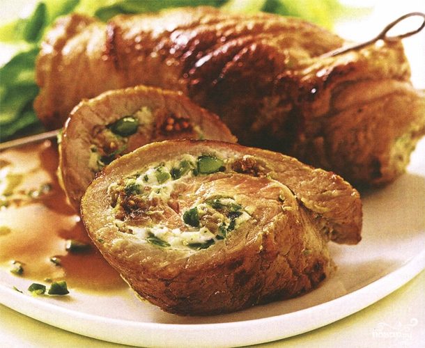 Праздничный рулет из свинины с начинкой - пошаговый рецепт с фото на Повар.ру картинки Праздничный рулет из свинины с начинкой - пошаговый рецепт с фото на Повар.ру картинки
