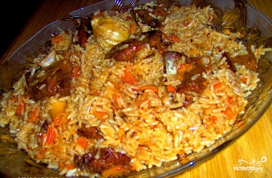 плов рецепт приготовления классический пошаговый