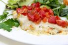 Курица с помидорами и сыром в духовке