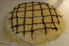 Легкий торт со сгущенкой