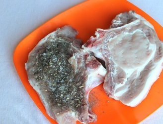 Рецепт Антрекот из свинины в духовке
