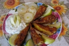 Пряная камбала с пикантным соусом