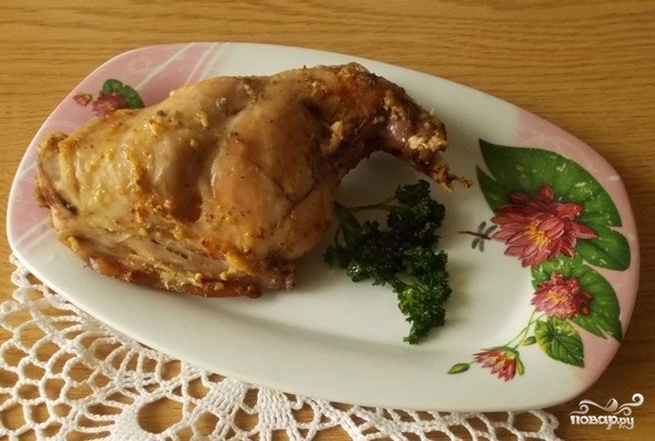 кролик в духовке пошаговый рецепт