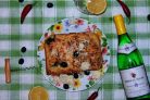 Пицца из пирожкового теста