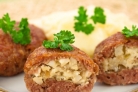 Котлеты с начинкой в духовке