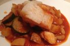 Рыба в горшочке с овощами