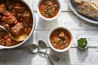 Тушеное мясо с черносливом