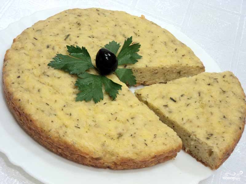 Пирог с сыром в мультиварке