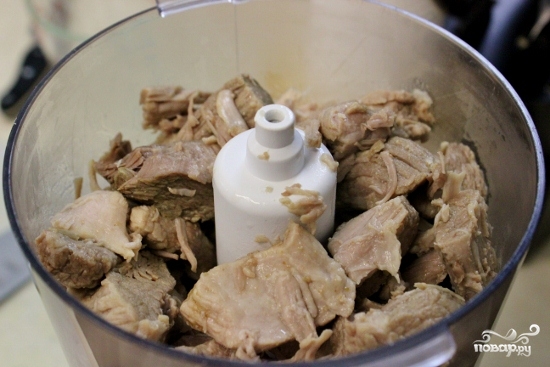 Рецепт Начинка для блинчиков мясная