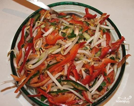 Китайский салат фото