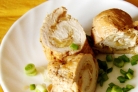 Куриный рулет с ананасом