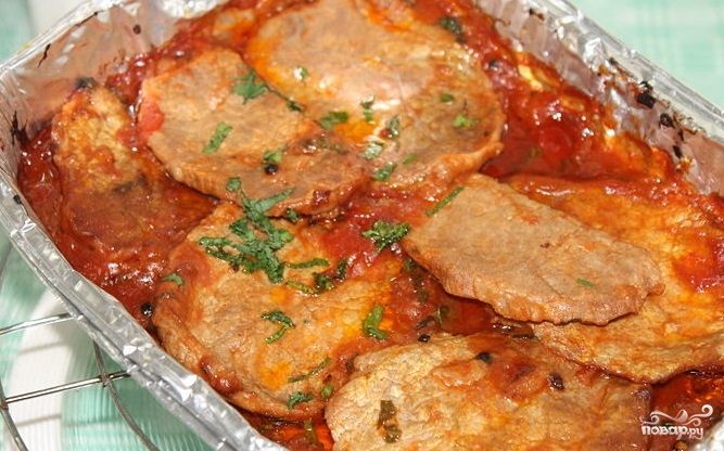 рецепт мясо в томатном соусе в духовке рецепт рецепт мясо в томатном соусе в духовке рецепт