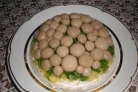 Салат Лукошко с грибами