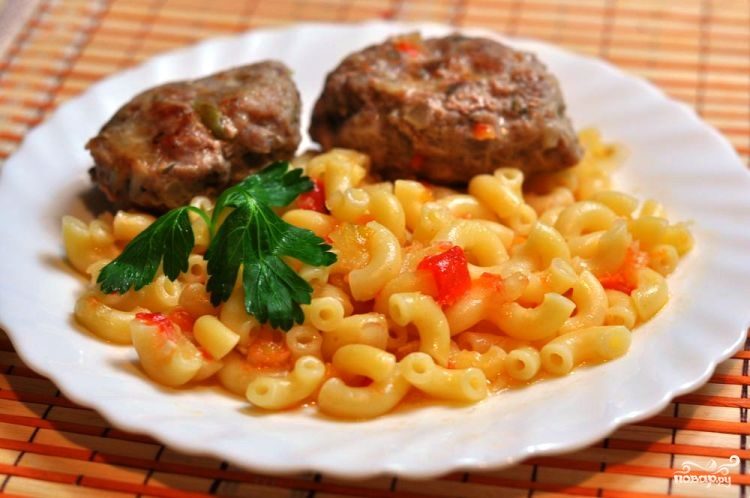 мясо с макаронами в мультиварке рецепт с фото мясо с макаронами в мультиварке рецепт с фото