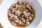 Куриные желудочки в духовке