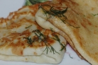 Блинчики с ливерной колбасой