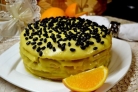 Простой и вкусный кефирный торт
