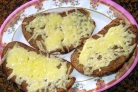 Бутерброды с сыром в духовке