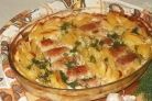Мясные рулетики с картофелем в сливках