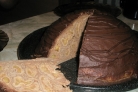 Блинный торт с шоколадным кремом