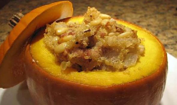 Тыква с курицей в духовке - пошаговый рецепт с фото на Повар.ру рекомендации Тыква с курицей в духовке - пошаговый рецепт с фото на Повар.ру рекомендации