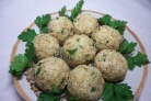 Закусочные шарики с печенью трески