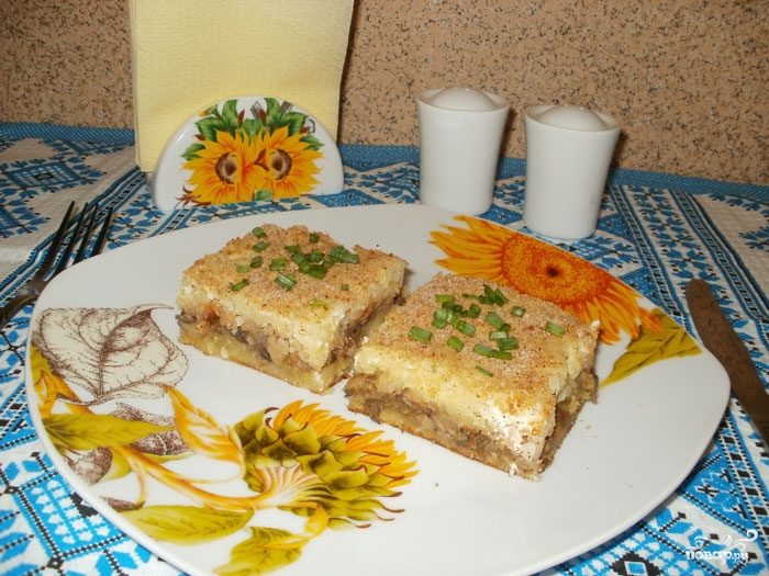 запеканка картофельная с капустой рецепт в духовке
