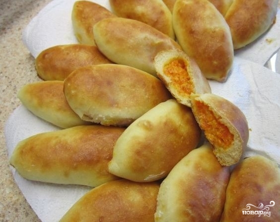 рецепт приготовления начинки из моркови для пирожков