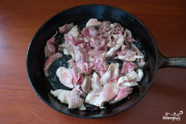 Картошка рагу с мясом рецепт с пошагово