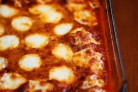 Лазанья с цуккини и беконом