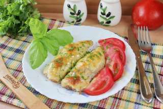 Окунь в кляре в духовке