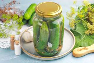 Вкусные маринованные огурцы