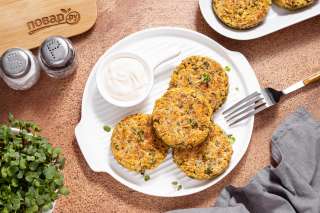 Котлеты из маша и тофу