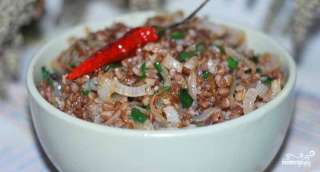 Гречневая каша с овощами