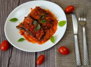 Пармиджана с диабетическим соусом