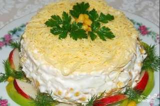 Салат из мяса криля