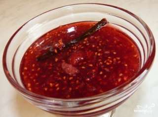 Малина с сахаром на зиму