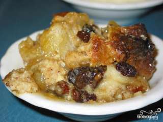 Английский хлебный пудинг (English bread pudding)