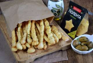 Гриссини с полентой "Bravolli"