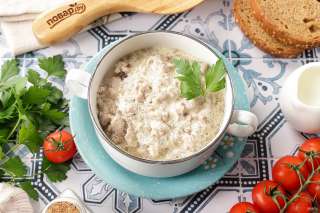 Фарш со сливками