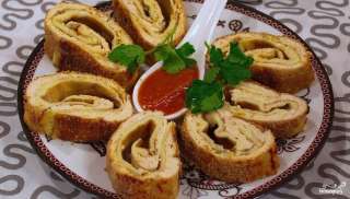Куриный фарш в духовке