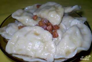 Вареники с мясом и картошкой