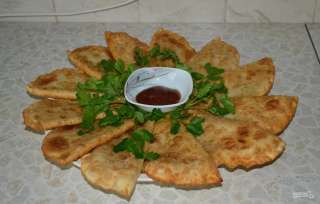 Чебуреки с сочной начинкой