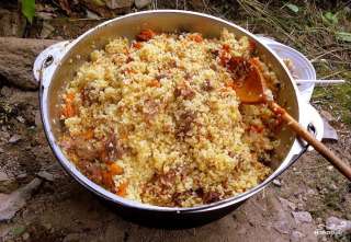 Плов с тушенкой