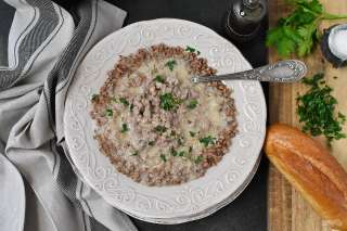 Подлива с фаршем