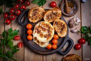 Камамбер в аэрогриле