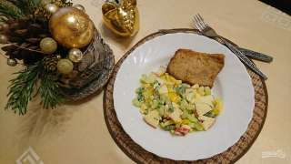 Витаминный салат с майонезом "Махеевъ"