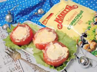 Закусочные помидорки с майонезом "Махеев"