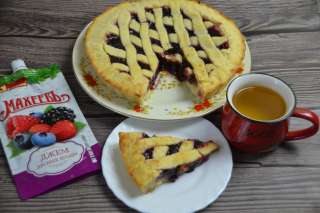 Кростата с джемом "Лесные ягоды" от "Махеевъ"